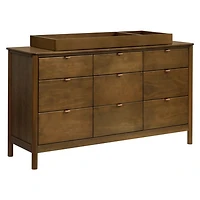 Bondi 9-Drawer Assembled Dresser - Natural Walnut