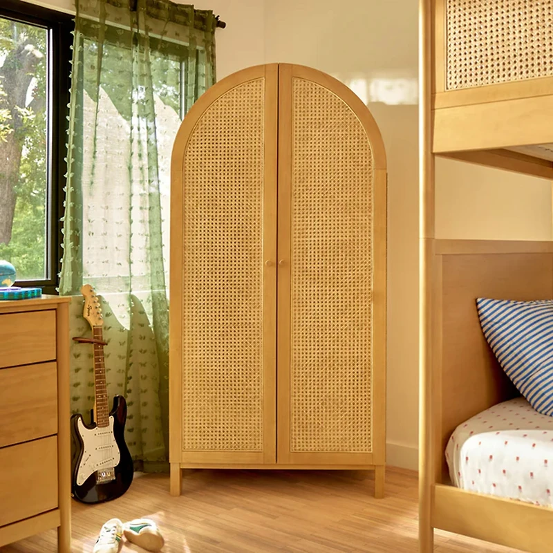 Armoire Bondi en rotin - Miel