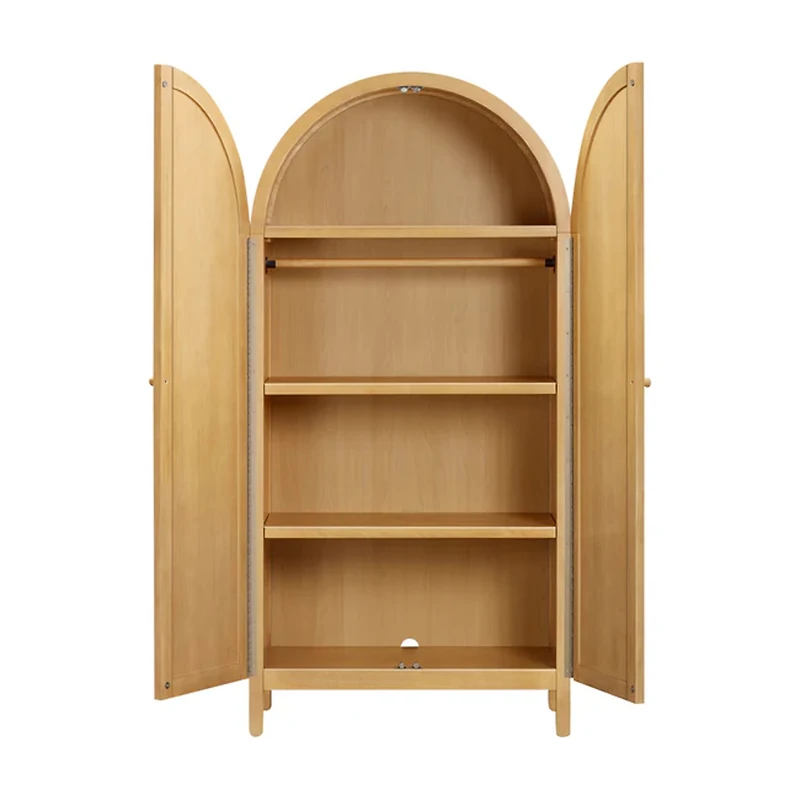 Bondi Cane Armoire - Honey