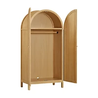 Bondi Cane Armoire - Honey