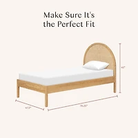Lit Simple Bondi - Rotin Miel