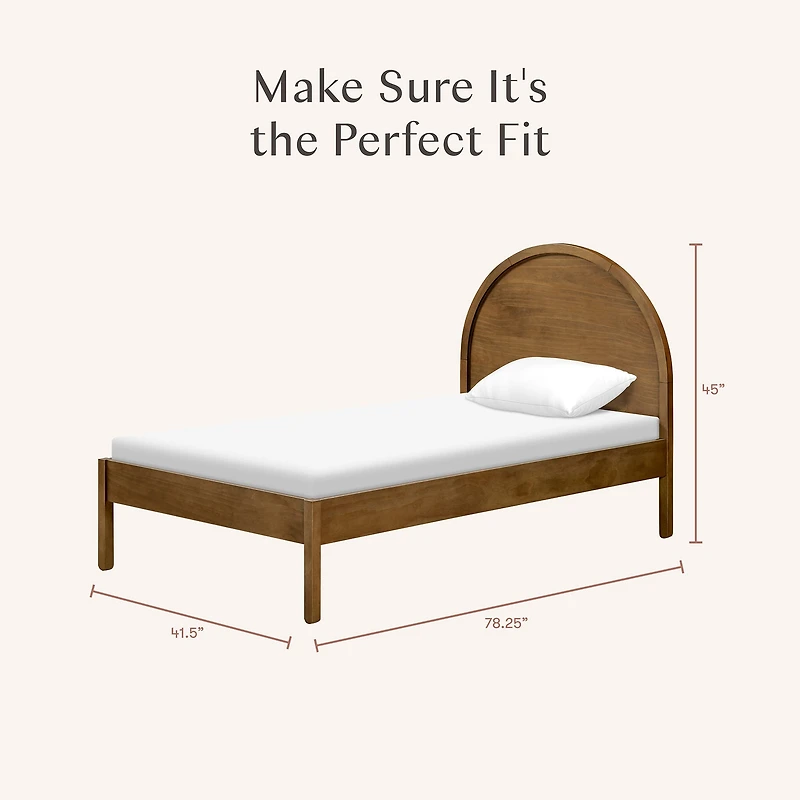 Lit Simple Bondi - Noyer