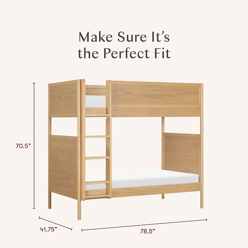 Lit Superposé  Convertible Bondi - Miel