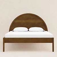 Lit Double Bondi - Noyer Natural