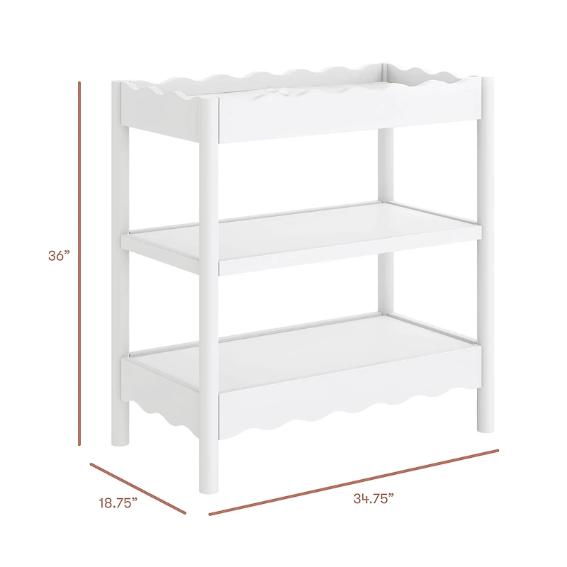 Table A Langer Swell - Blanc