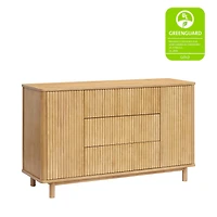 Pogo Tambour Assembled Dresser - Honey