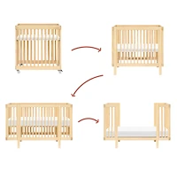 Couchette Convertible 8-en-1 Pogo avec kits de conversion