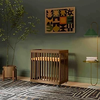 Couchette Convertible 8-en-1 Pogo avec kits de conversion - Noyer naturel