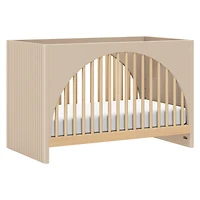 Moab 3-in-1 Convertible Crib - Taupe/Ash