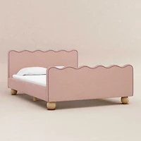 Lit Double Rizo - Boucle Rose