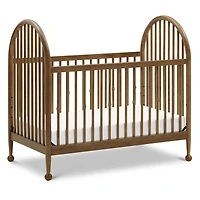 Alouette 3-in-1 Convertible Spindle Crib - Natural Walnut