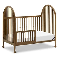 Alouette 3-in-1 Convertible Spindle Crib - Natural Walnut