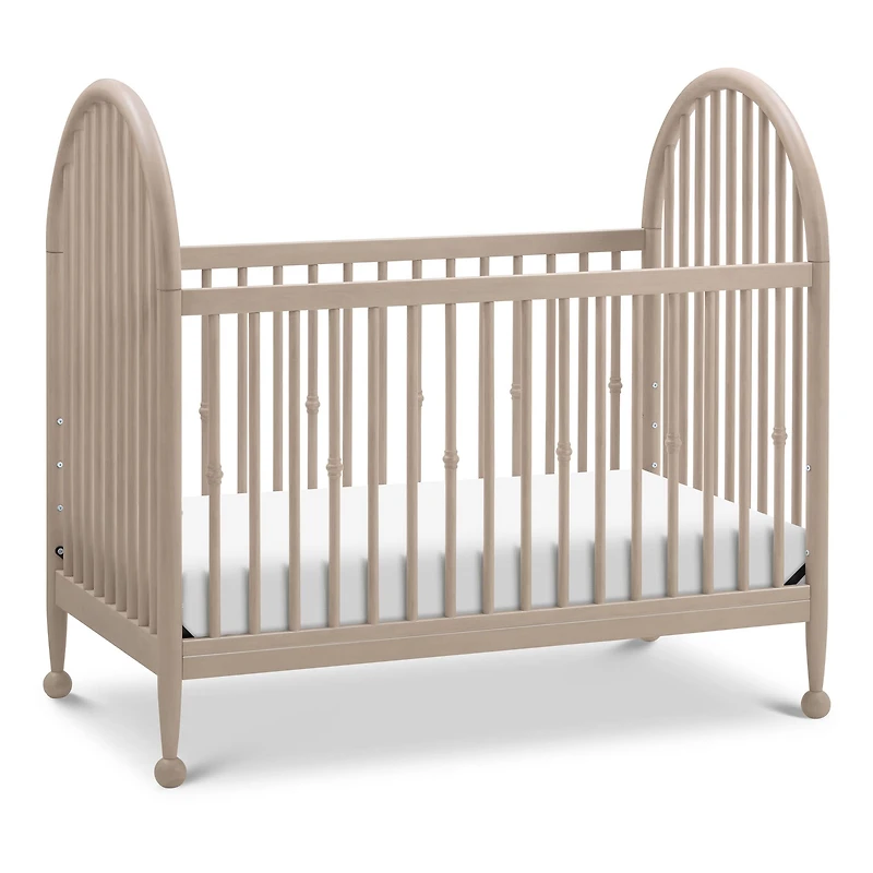 Alouette 3-in-1 Convertible Spindle Crib - Washed Pine