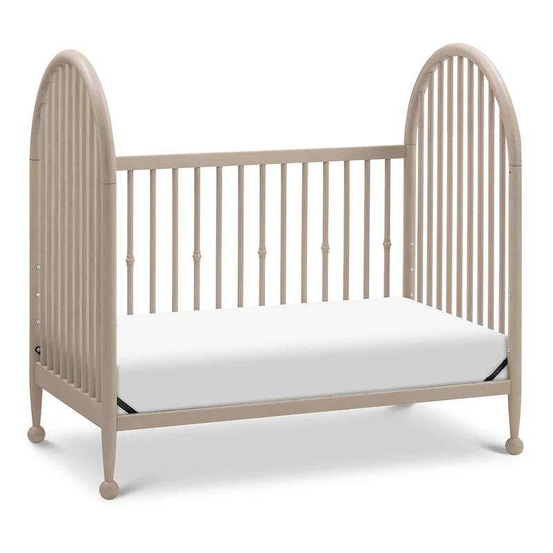 Alouette 3-in-1 Convertible Spindle Crib - Washed Pine