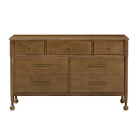 Commode 7 Tiroirs Alouette - Noyer Naturel