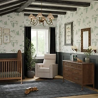 Commode 7 Tiroirs Alouette - Noyer Naturel