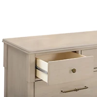 Alouette 7-Drawer Assembled Dresser - Washed Pine