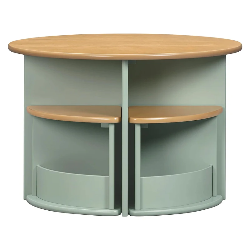 Nessa Nesting Play Table - Light Sage and Honey