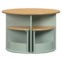 Nessa Nesting Play Table - Light Sage and Honey