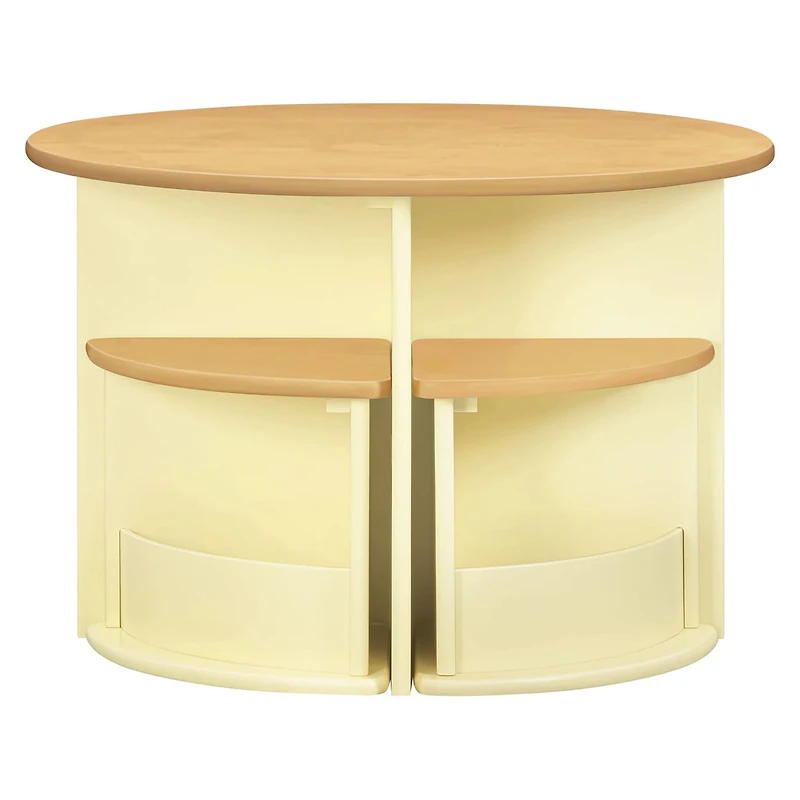 Nessa Nesting Play Table - Yellow and Honey