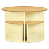 Nessa Nesting Play Table - Yellow and Honey