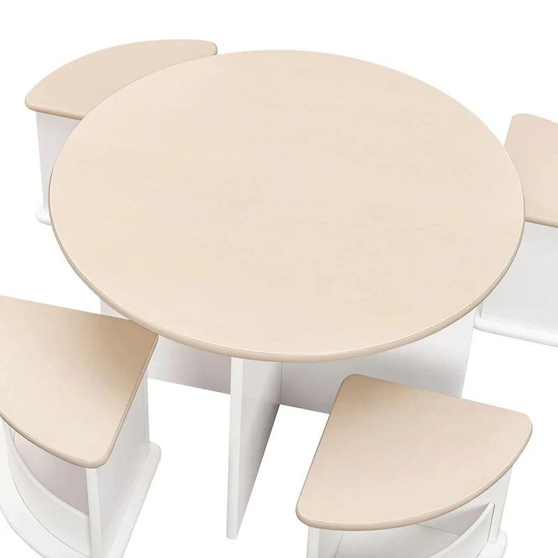 Nessa Nesting Play Table - White