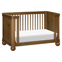 Couchette Convertible 3-en-1 Crosby - Noyer Naturel