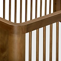Couchette Convertible 3-en-1 Crosby - Noyer Naturel