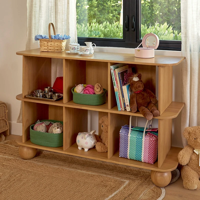Crosby Open Bookcase - Honey