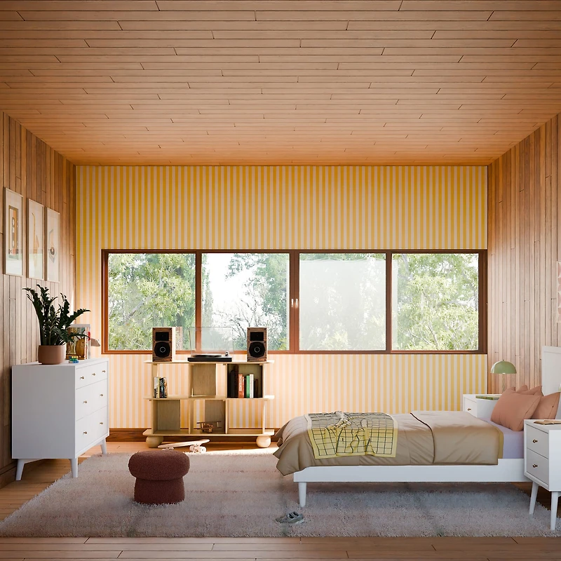Crosby Open Bookcase - Honey