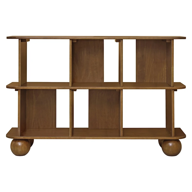 Crosby Open Bookcase - Walnut