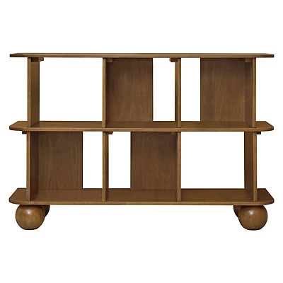 Crosby Open Bookcase - Walnut