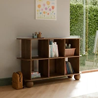 Crosby Open Bookcase - Walnut
