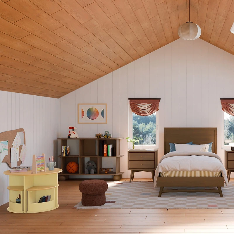 Bibliothèque Crosby - Noyer