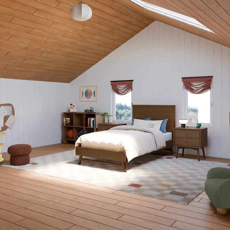 Bibliothèque Crosby - Noyer