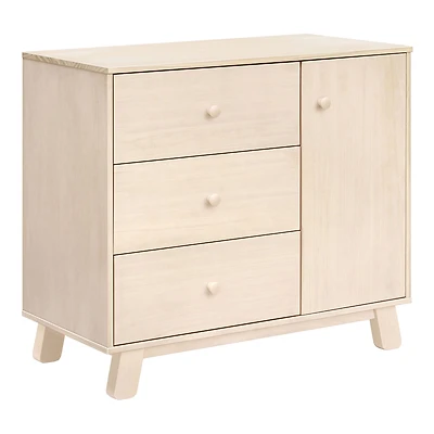 Hudson Modern 3-Drawer Dresser - Washed Natural