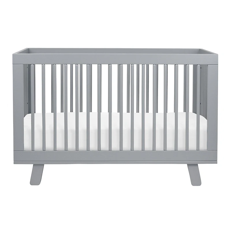 Hudson 3-in-1 Convertible Crib - Grey