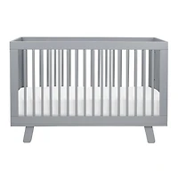 Hudson 3-in-1 Convertible Crib - Grey