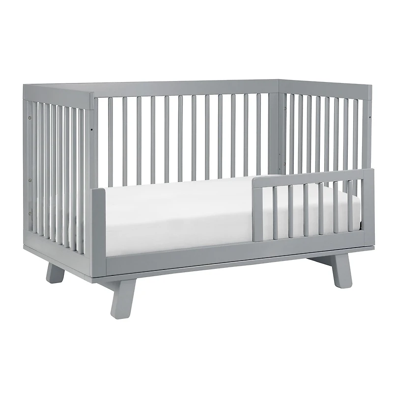 Hudson 3-in-1 Convertible Crib - Grey