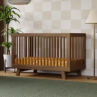 Couchette Convertible 3 en 1 Hudson - Noyer Naturel