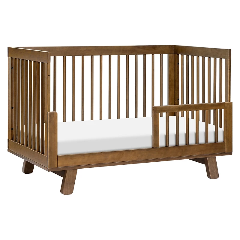 Hudson 3-in-1 Convertible Crib - Natural Walnut