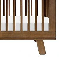 Hudson 3-in-1 Convertible Crib - Natural Walnut