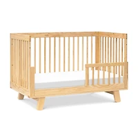 Hudson 3-in-1 Convertible Crib with Toddler Bed Conversion Kit - Natural Finish