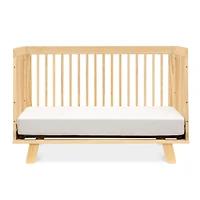 Hudson 3-in-1 Convertible Crib with Toddler Bed Conversion Kit - Natural Finish