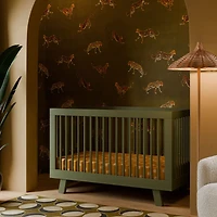 Hudson 3-in-1 Convertible Crib - Olive