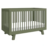 Hudson 3-in-1 Convertible Crib - Olive