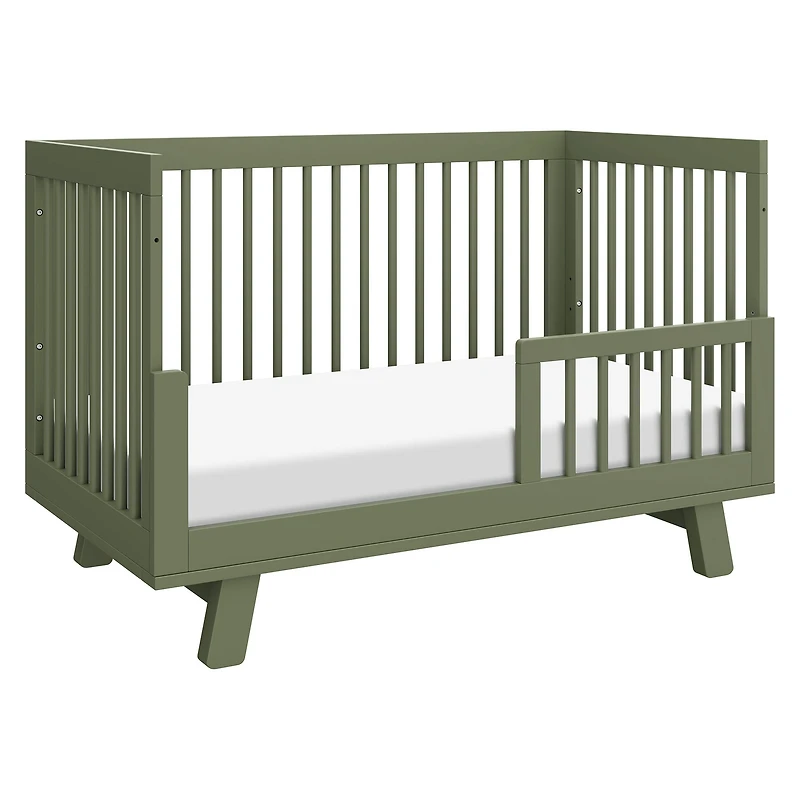 Hudson 3-in-1 Convertible Crib - Olive