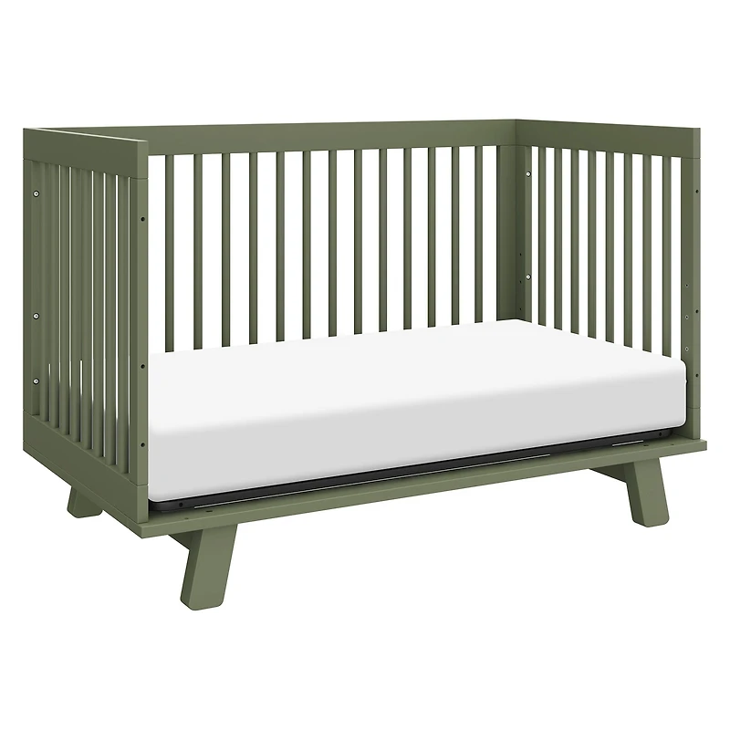 Hudson 3-in-1 Convertible Crib - Olive