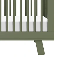Hudson 3-in-1 Convertible Crib - Olive