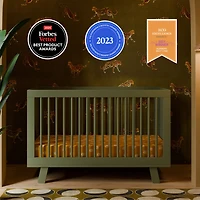 Hudson 3-in-1 Convertible Crib - Olive